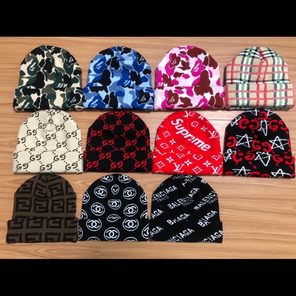 Designer beanie hats